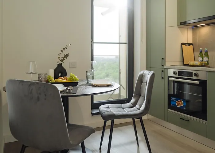 Nexus Olive Studio Plaza With Parking Бухарест