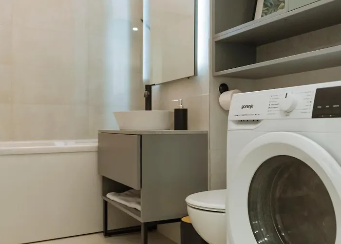 Апартаменти Nexus Olive Studio Plaza With Parking Бухарест