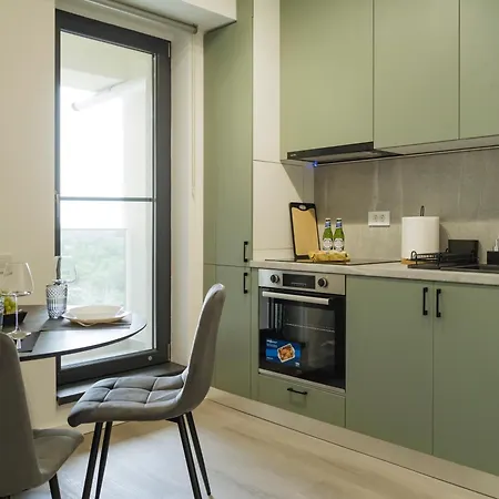 Nexus Olive Plaza With Parking Apartment Bukarest