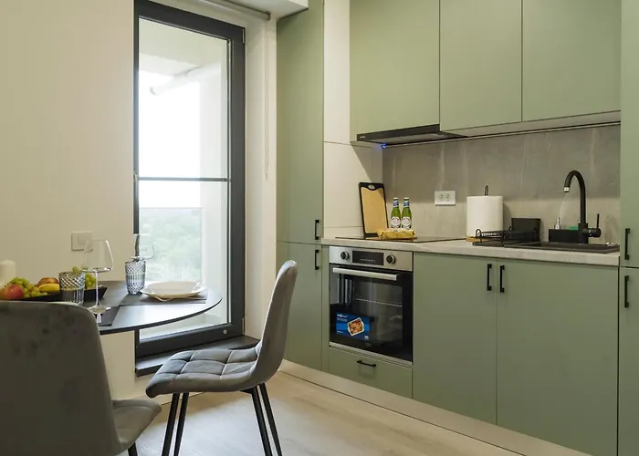 Nexus Olive Studio Plaza With Parking Lejlighed Bukarest